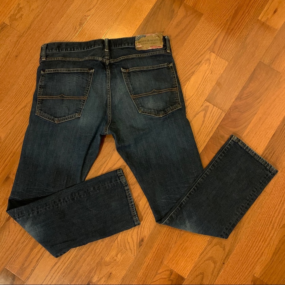 Men’s ⭐️Ralph Lauren⭐️ Denim & Suppy jeans 36/30 - Picture 2 of 8